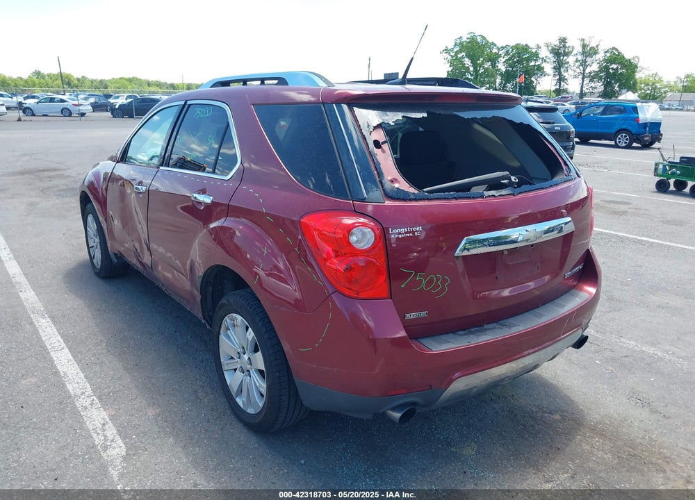 2011 CHEVROLET EQUINOX 2LT VIN: 2CNFLPE51B6315474