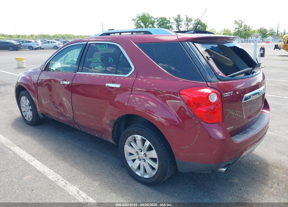 2011 CHEVROLET EQUINOX 2LT VIN: 2CNFLPE51B6315474