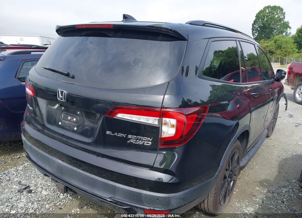 2021 HONDA PILOT VIN: 5FNYF6H72MB057393