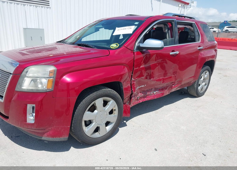 2013 GMC TERRAIN VIN: 2GKFLYE32D6130821