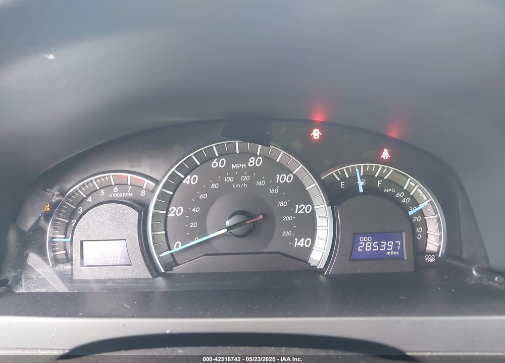 2013 TOYOTA CAMRY SE VIN: 4T1BF1FK4DU238448