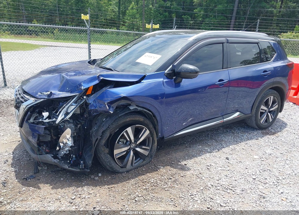 2021 NISSAN ROGUE SL FWD VIN: JN8AT3CA7MW028287