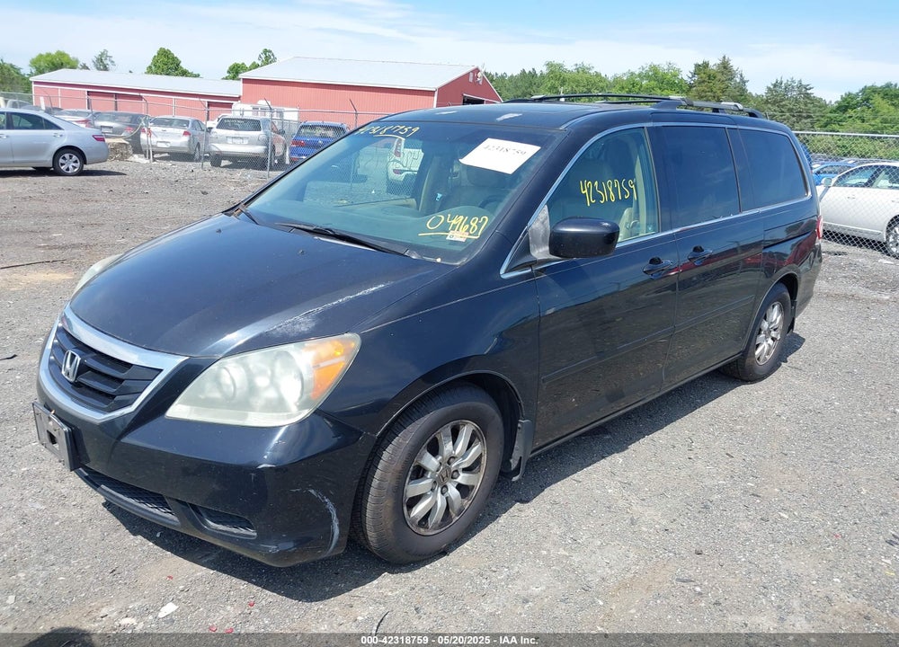 2008 HONDA ODYSSEY EX-L VIN: 5FNRL387X8B049687