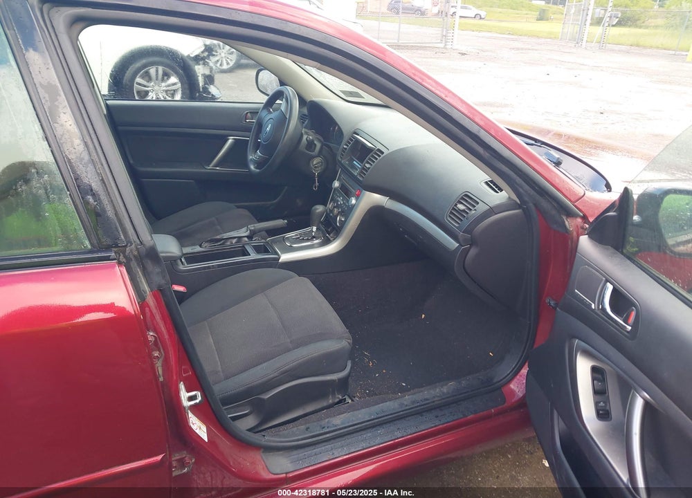 2009 SUBARU LEGACY 2.5I VIN: 4S3BL616897212509