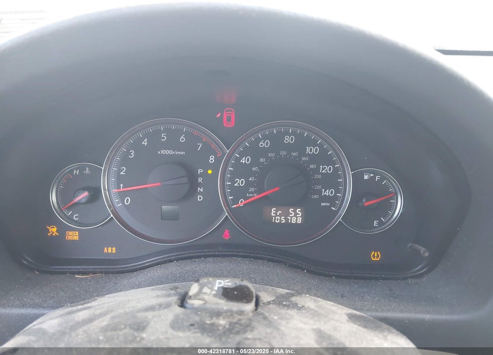 2009 SUBARU LEGACY 2.5I VIN: 4S3BL616897212509