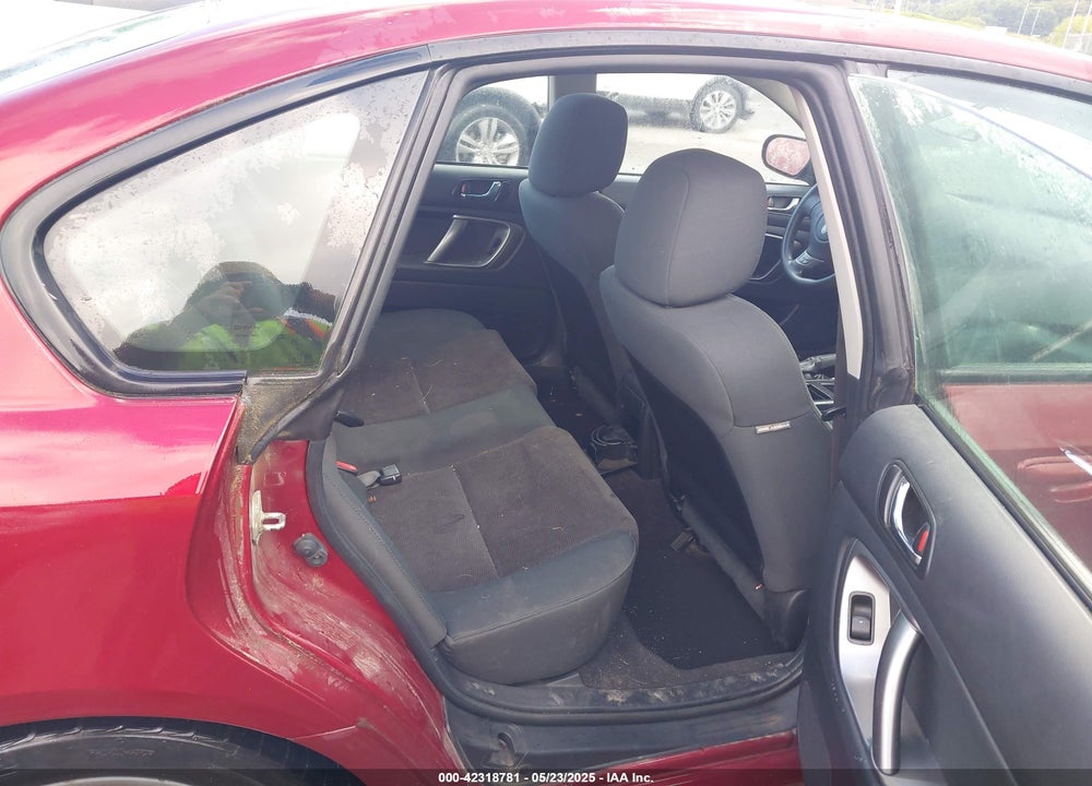 2009 SUBARU LEGACY 2.5I VIN: 4S3BL616897212509