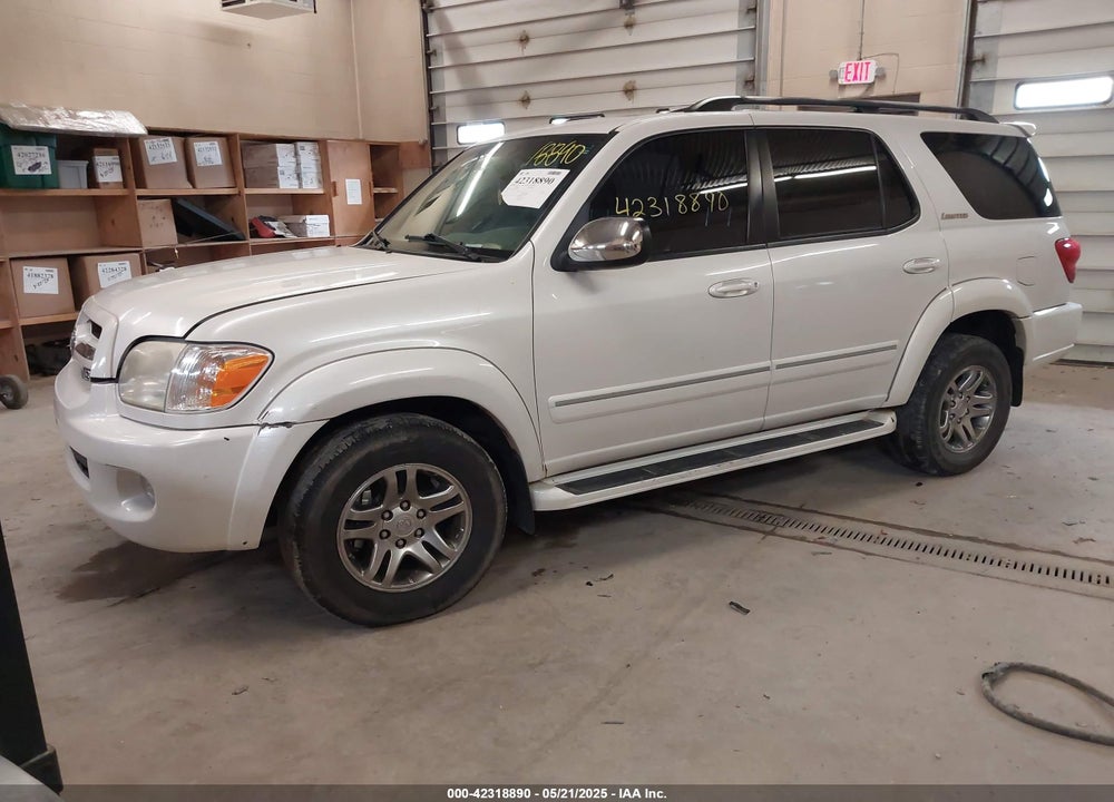 2007 TOYOTA SEQUOIA VIN: 5TDBT48A57S286519