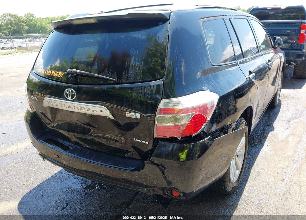 2008 TOYOTA HIGHLANDER HYBRID LIMITED VIN: JTEEW44A882025755
