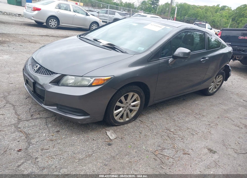 2012 HONDA CIVIC VIN: 2HGFG3B87CH510065