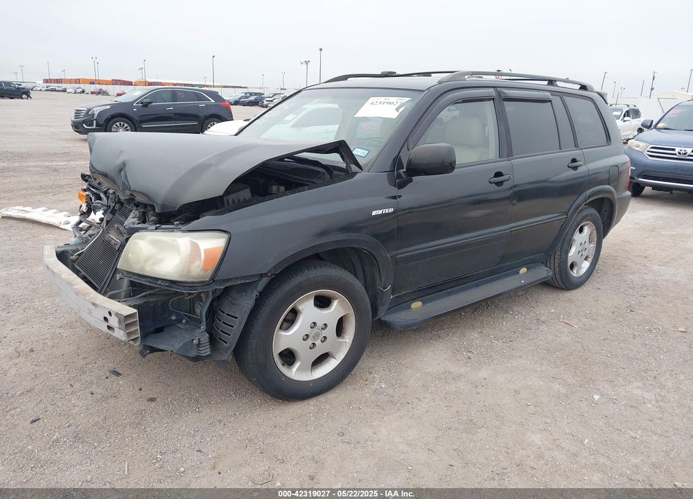 2006 TOYOTA HIGHLANDER LIMITED V6/SPORT V6/V6 VIN: JTEDP21A960096117