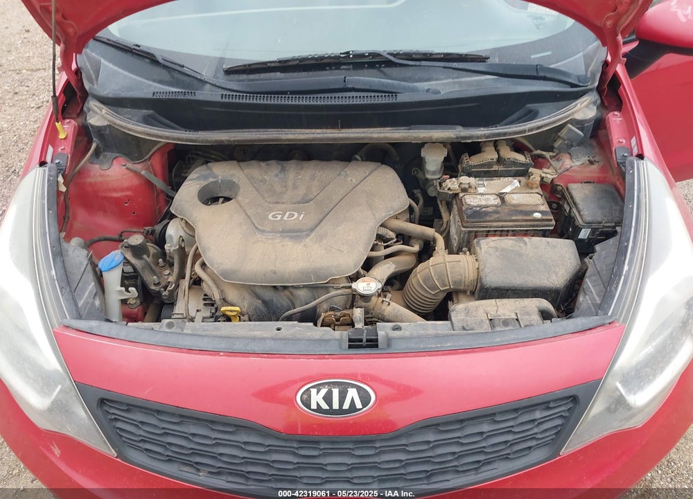 2013 KIA RIO LX VIN: KNADM4A30D6231678