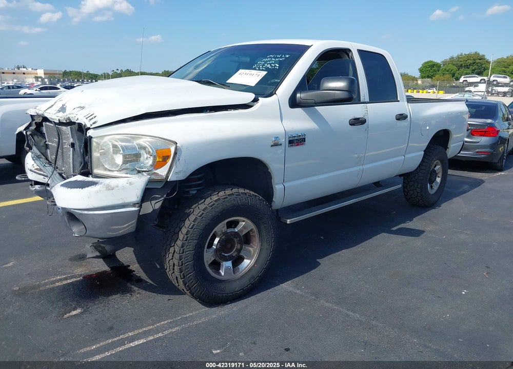 2007 DODGE RAM 2500 SLT/TRX4 OFF ROAD/SPORT/POWER WAGON VIN: 1D7KS28AX7J617833