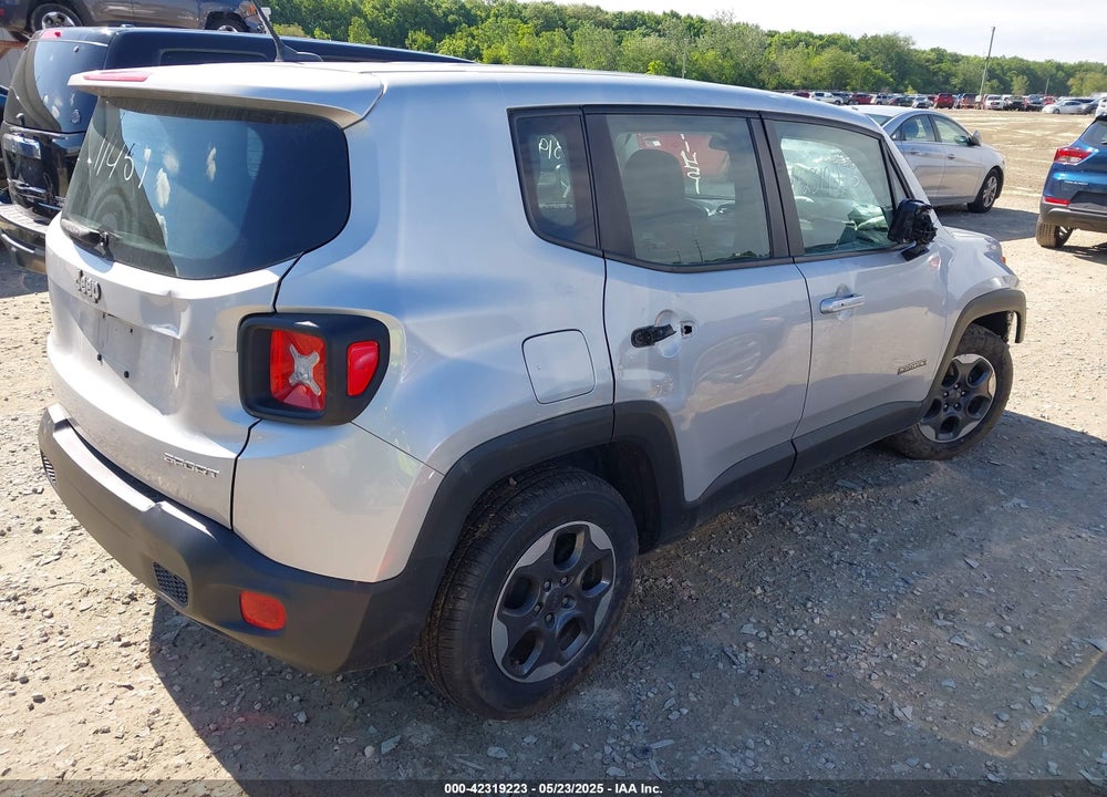 2016 JEEP RENEGADE SPORT VIN: ZACCJAAT1GPD11451