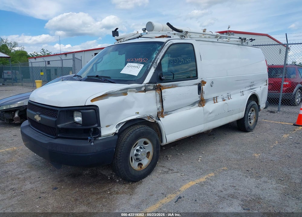 2013 CHEVROLET EXPRESS 2500 WORK VAN VIN: 1GCWGFCA8D1902974