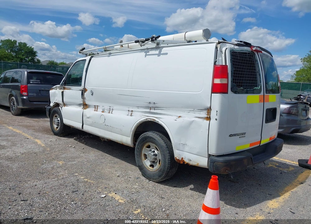 2013 CHEVROLET EXPRESS 2500 WORK VAN VIN: 1GCWGFCA8D1902974