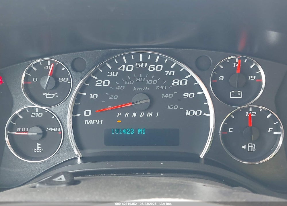 2013 CHEVROLET EXPRESS 2500 WORK VAN VIN: 1GCWGFCA8D1902974