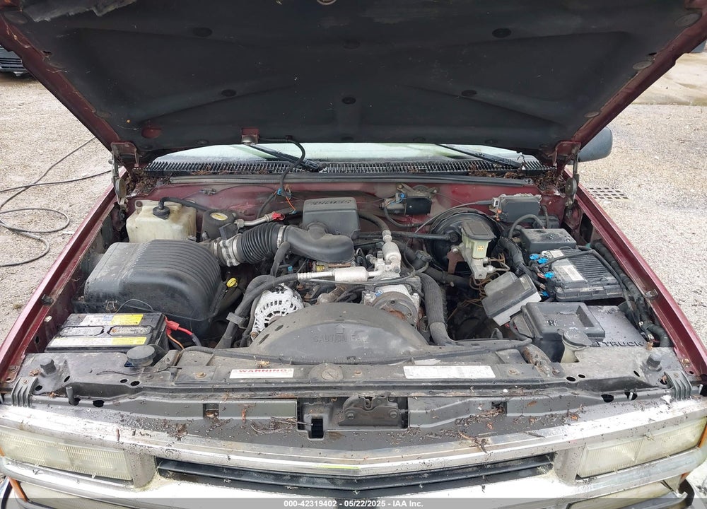1997 CHEVROLET K1500 FLEETSIDE VIN: 2GCEK19R4V1126610