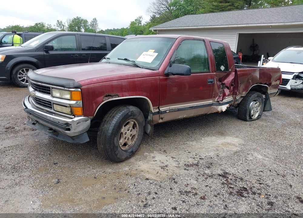 1997 CHEVROLET K1500 FLEETSIDE VIN: 2GCEK19R4V1126610