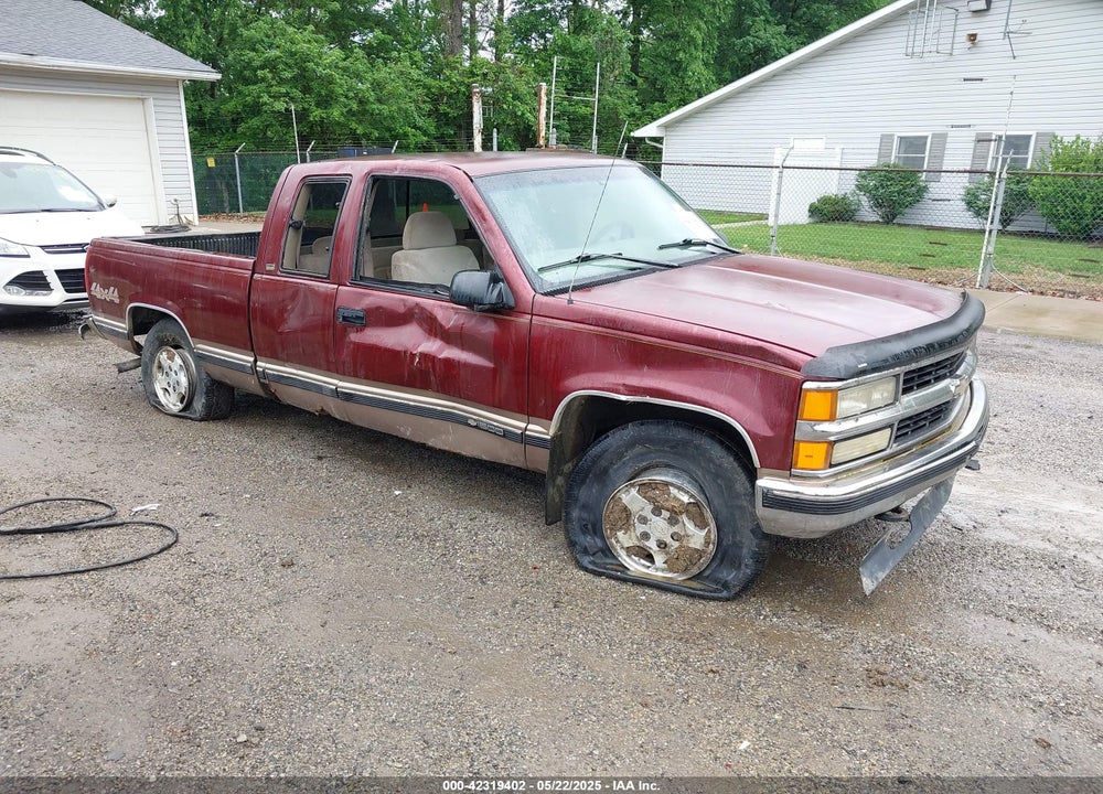 1997 CHEVROLET K1500 FLEETSIDE VIN: 2GCEK19R4V1126610