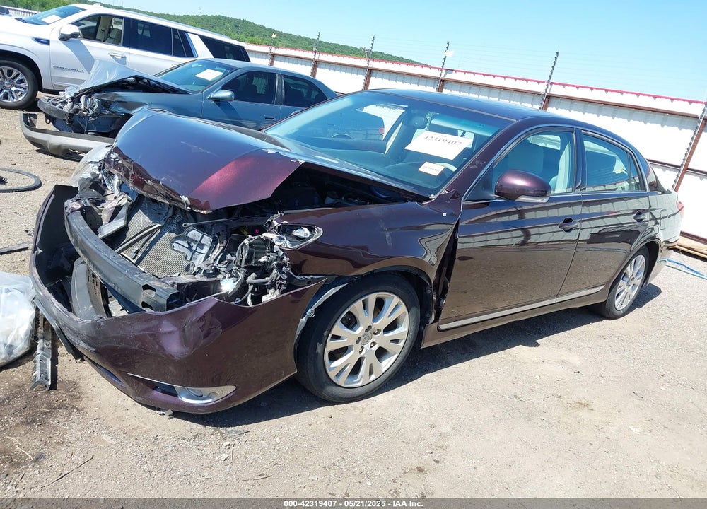2012 TOYOTA AVALON VIN: 4T1BK3DB3CU444174