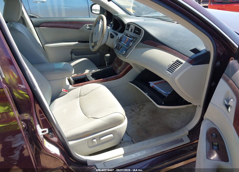 2012 TOYOTA AVALON VIN: 4T1BK3DB3CU444174