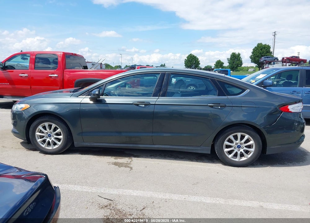2015 FORD FUSION S VIN: 3FA6P0G79FR104574