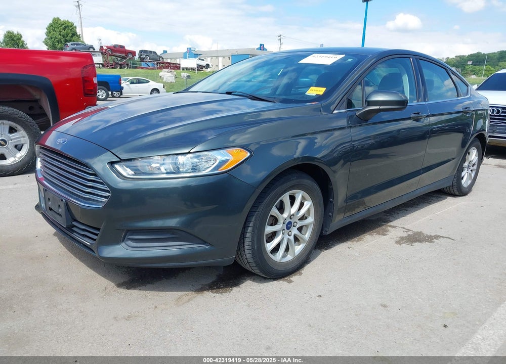 2015 FORD FUSION S VIN: 3FA6P0G79FR104574