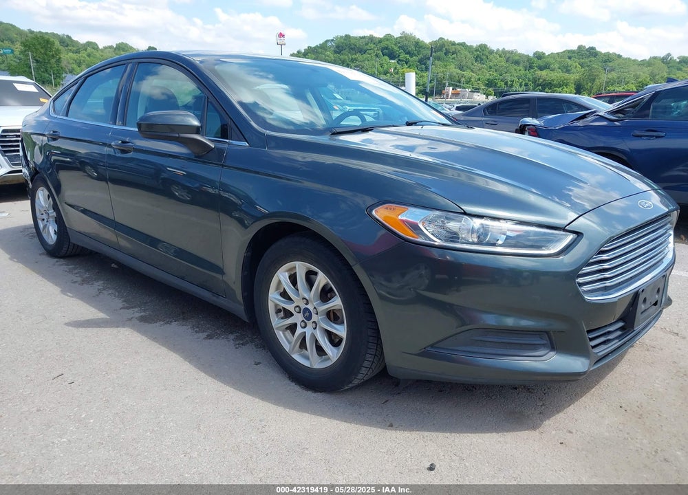 2015 FORD FUSION S VIN: 3FA6P0G79FR104574