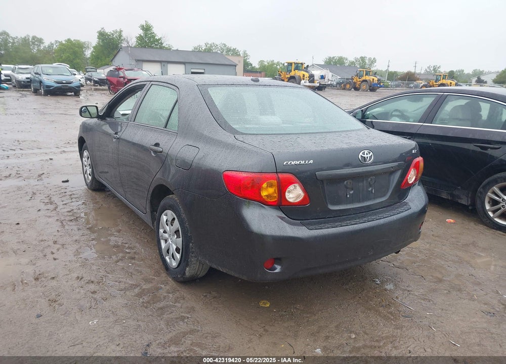 2009 TOYOTA COROLLA VIN: 2T1BU40E19C115791