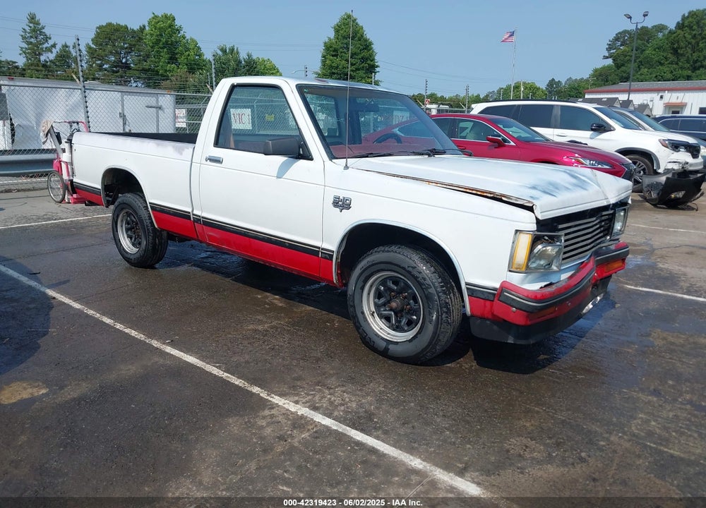 1984 CHEVROLET S TRUCK S10 VIN: 1GCBS14B7E2121141