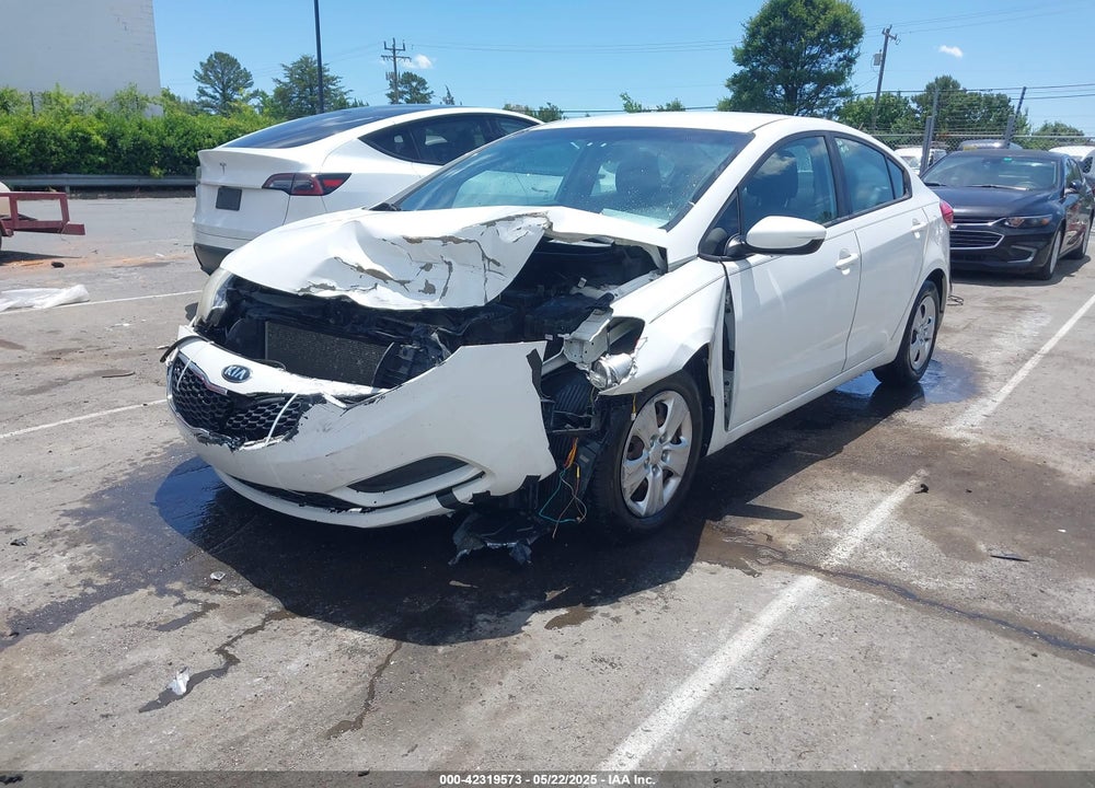 2016 KIA FORTE VIN: KNAFK4A64G5603669