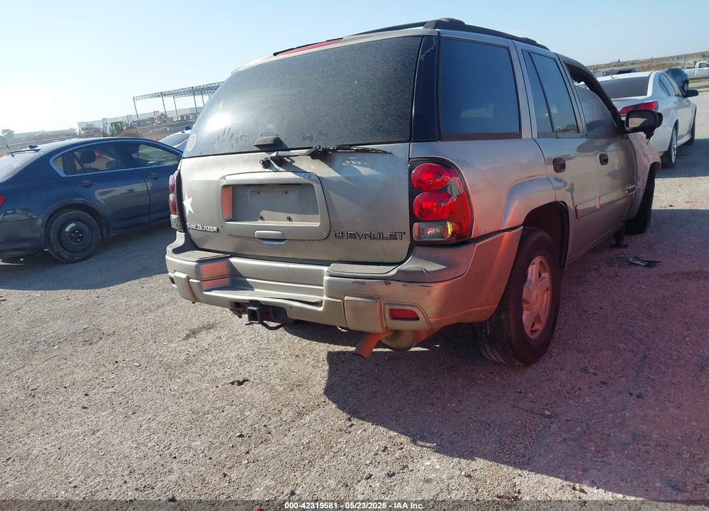 2002 CHEVROLET TRAILBLAZER LS VIN: 1GNDS13S822379603