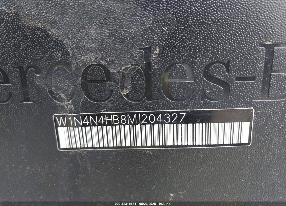 2021 MERCEDES-BENZ GLA 250 VIN: W1N4N4HB8MJ204327