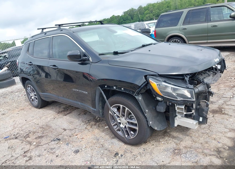 2019 JEEP COMPASS SUN AND WHEEL FWD VIN: 3C4NJCBB7KT832430