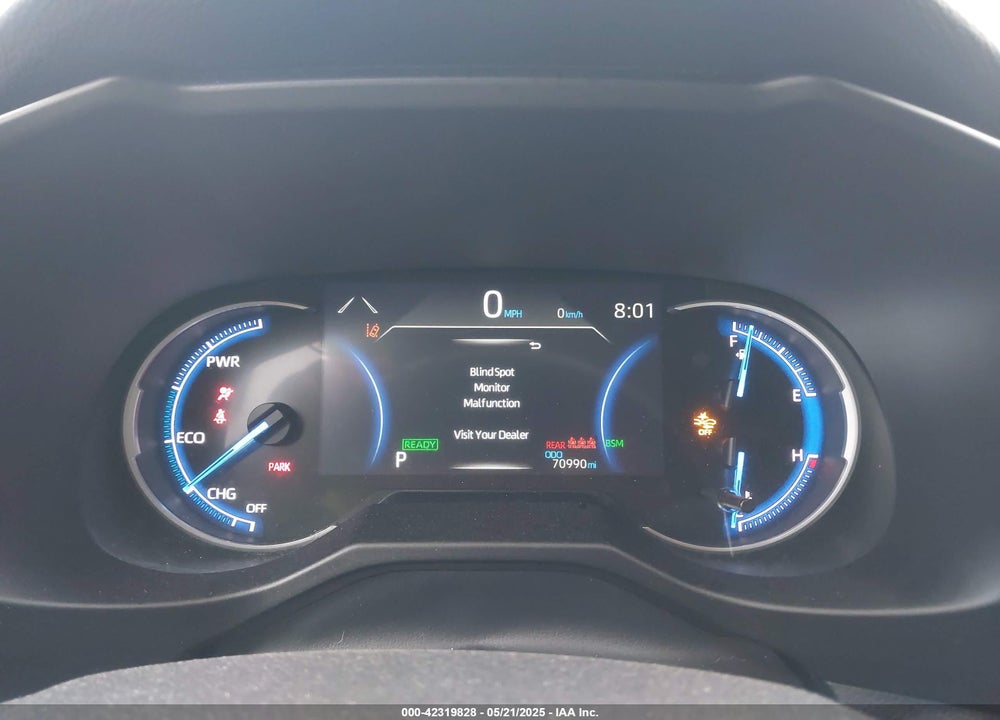 2020 TOYOTA RAV4 HYBRID VIN: 2T3DWRFV0LW070377