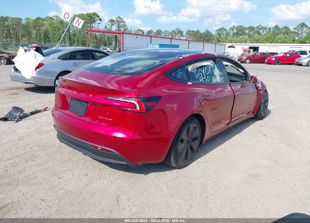 2024 TESLA MODEL 3 VIN: 5YJ3E1EB1RF768695