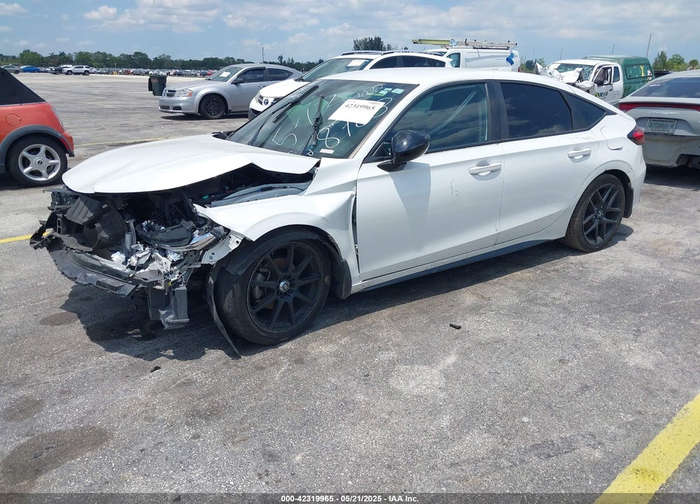 2022 HONDA CIVIC SPORT VIN: 19XFL2H85NE018788