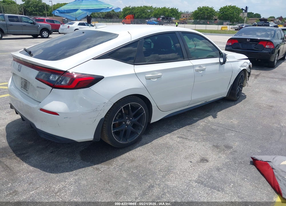 2022 HONDA CIVIC SPORT VIN: 19XFL2H85NE018788