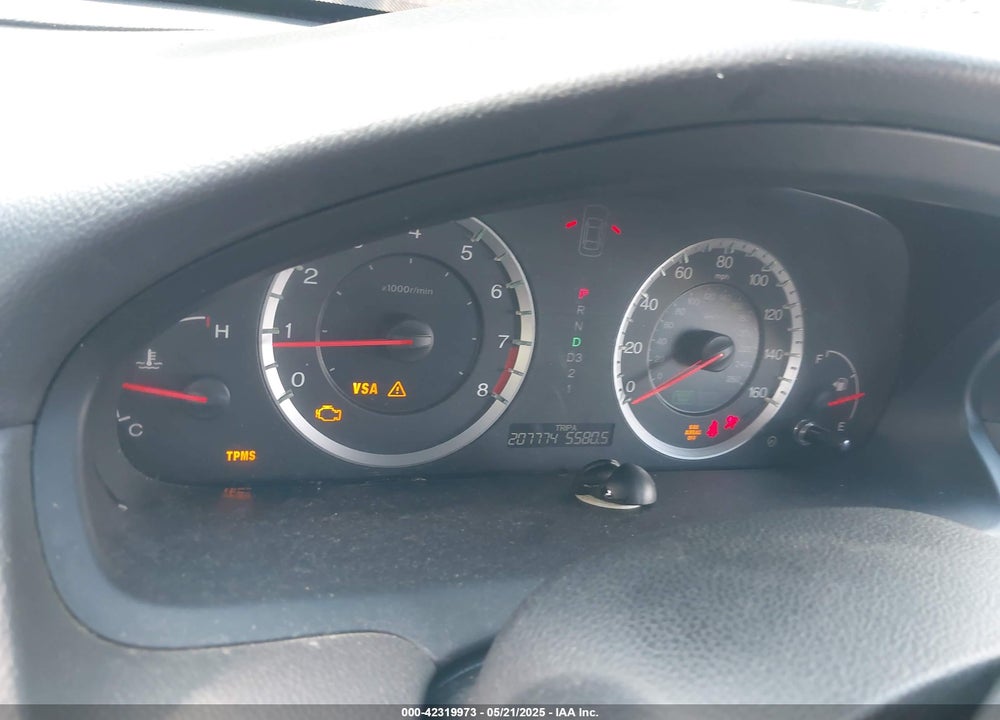 2009 HONDA ACCORD VIN: 1HGCP26849A171117