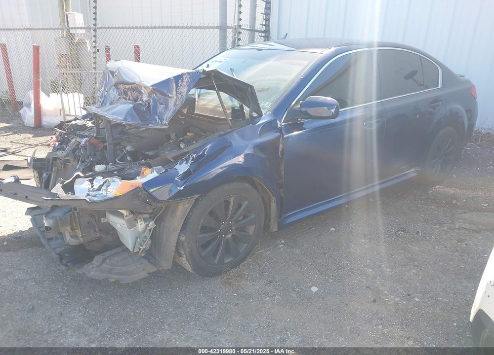 2010 SUBARU LEGACY VIN: 4S3BMDA69A2215972