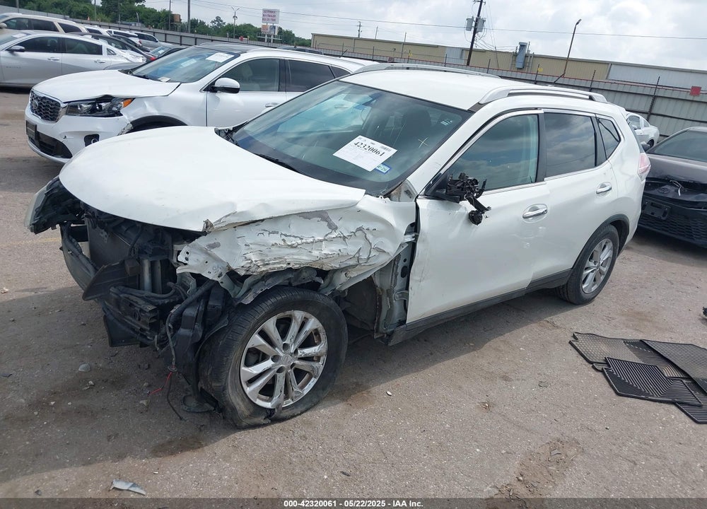 2016 NISSAN ROGUE S/SL/SV VIN: 5N1AT2MTXGC913445