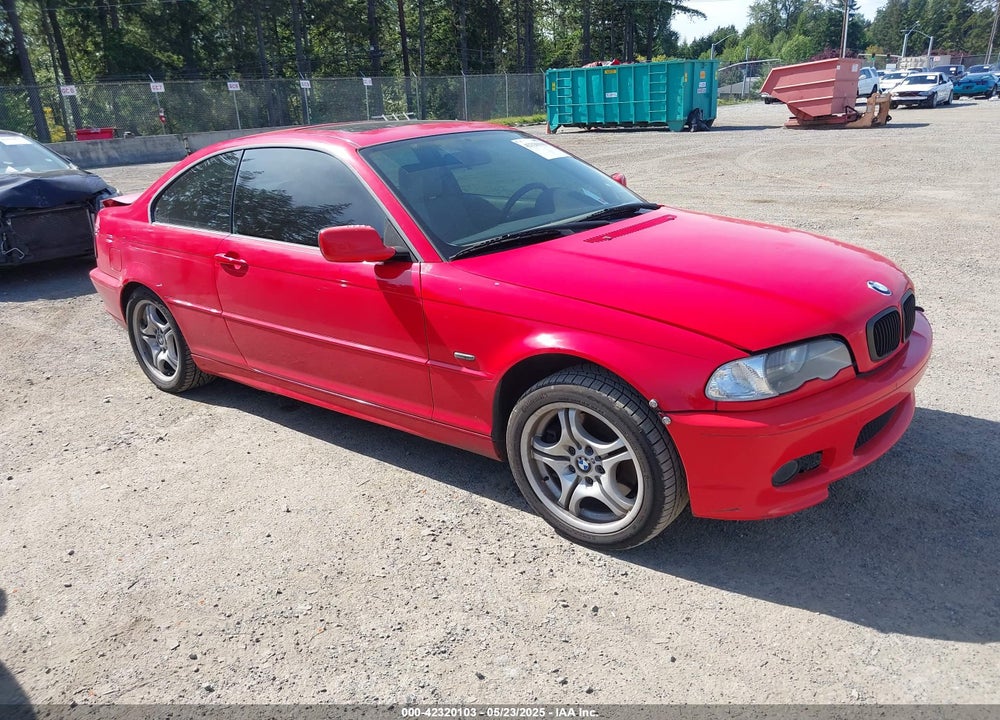 2001 BMW 330CI VIN: WBABN53481JU20992