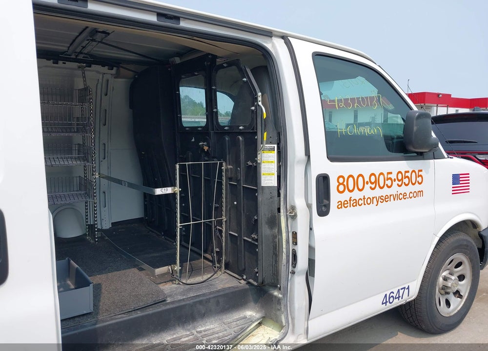 2014 CHEVROLET EXPRESS 1500 WORK VAN VIN: 1GCSGAFXXE1166171
