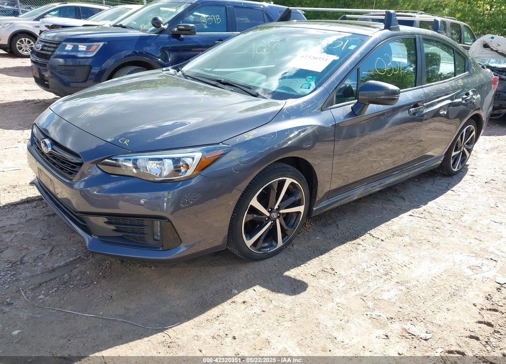 2022 SUBARU IMPREZA VIN: 4S3GKAM60N3602996