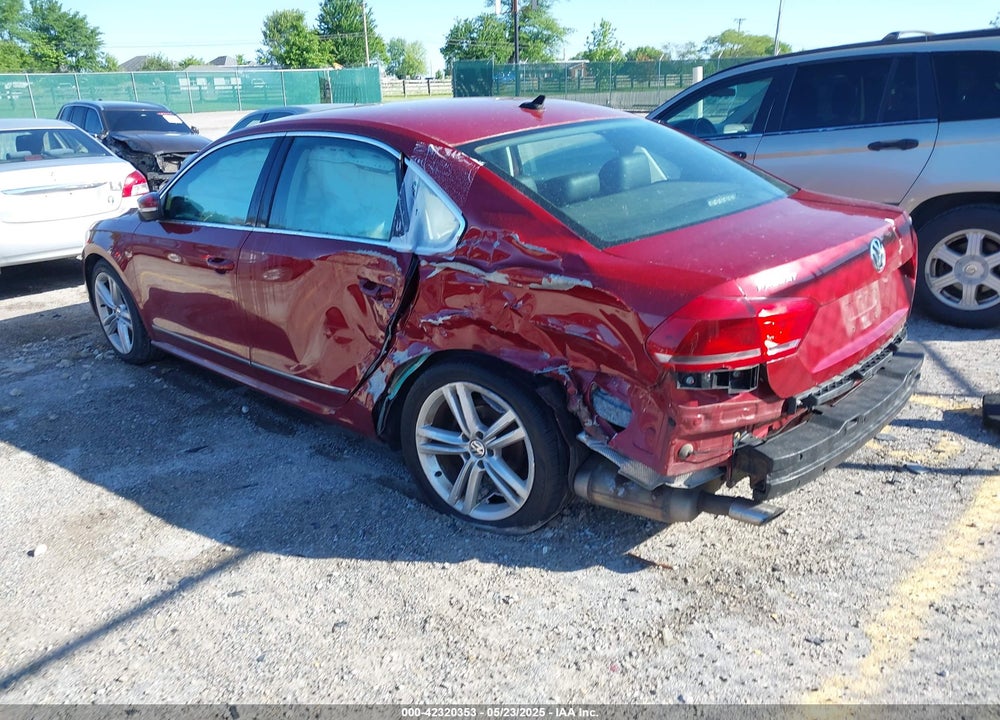 2015 VOLKSWAGEN PASSAT VIN: 1VWBT7A3XFC066237
