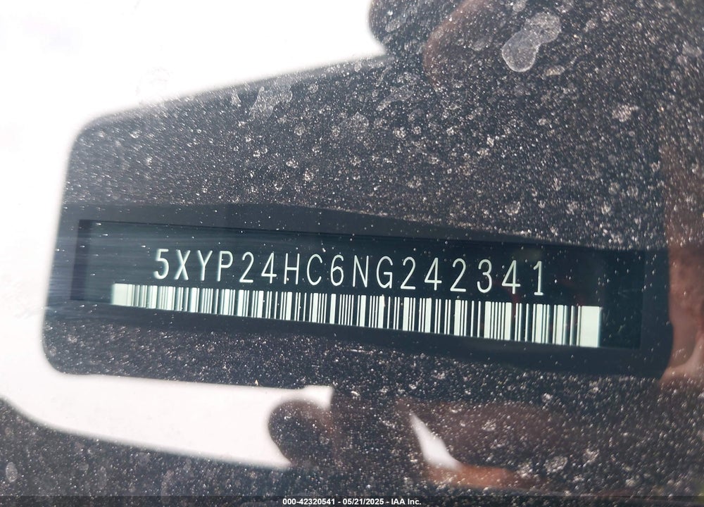 2022 KIA TELLURIDE LX VIN: 5XYP24HC6NG242341