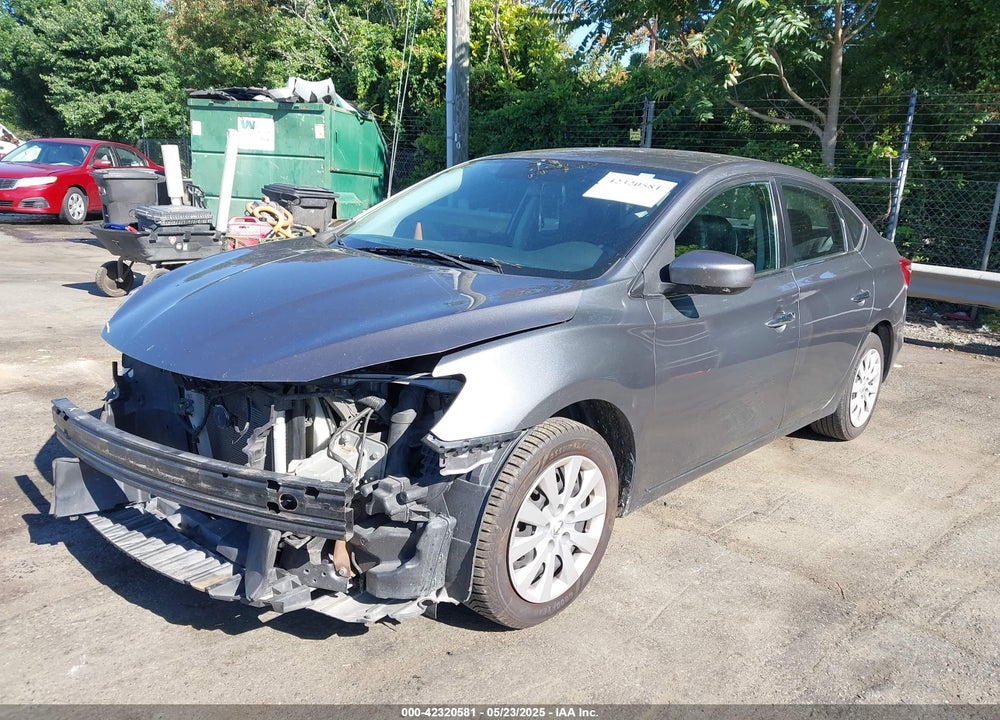 2017 NISSAN SENTRA SV VIN: 3N1AB7AP0HY359680