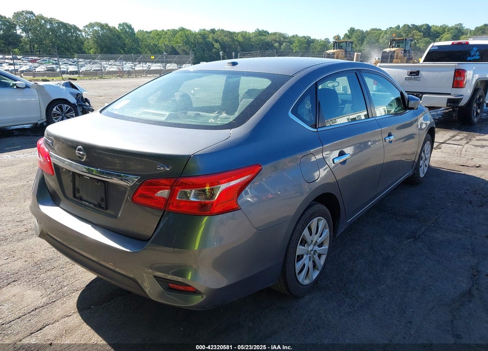 2017 NISSAN SENTRA SV VIN: 3N1AB7AP0HY359680