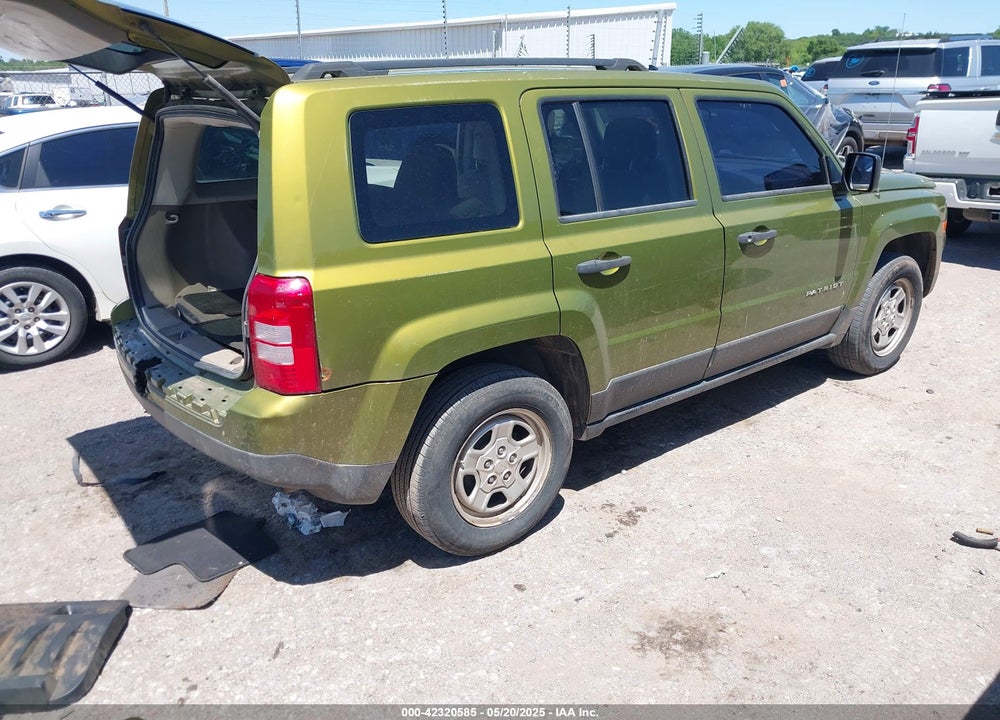 2012 JEEP PATRIOT SPORT VIN: 1C4NJPBB6CD589661