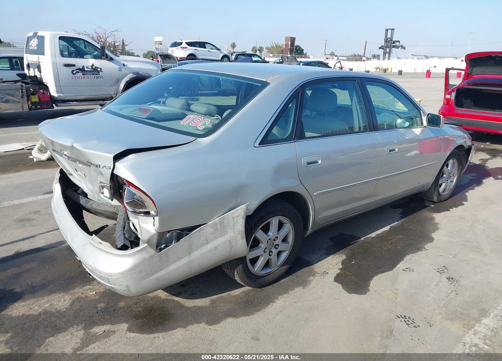 2002 TOYOTA AVALON XL/XLS VIN: 4T1BF28B92U255844